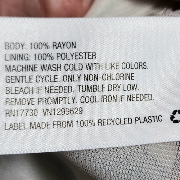 Xhilaration Black Grey White Check Tie Front Short Sleeve Dress Size Medium - Picture 10 of 10